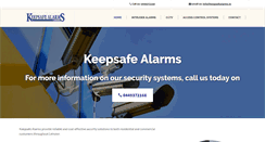 Desktop Screenshot of keepsafealarms.ie